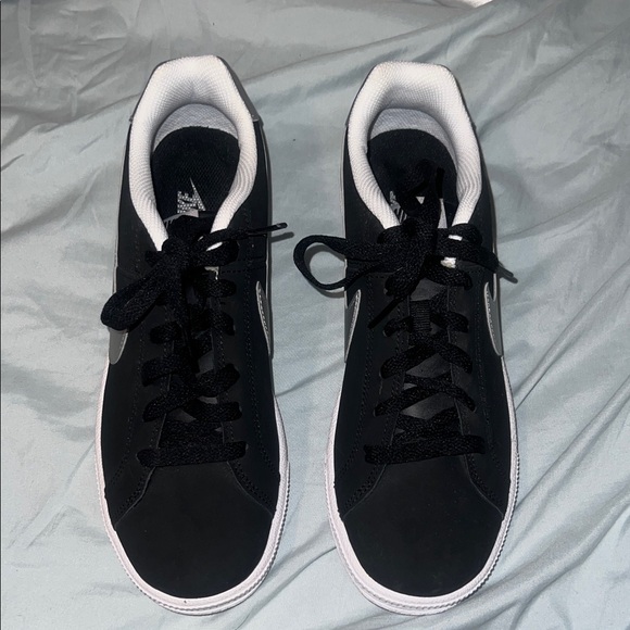 Nike Court Royale 'Black White Metallic Silver' - Picture 4 of 14